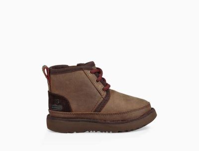 UGG Neumel II Weather Boots for Big Kids - Grizzly/Brown India